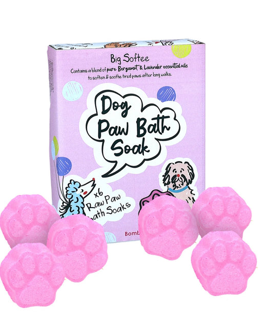 Big Softee Dog Paw Bath Soak