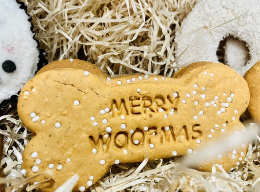 Merry Woofmas Bone Biscuit for Dogs